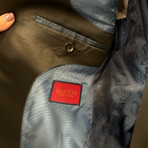 NWT Mantoni Black Peak Tuxedo - Picture 5 of 9